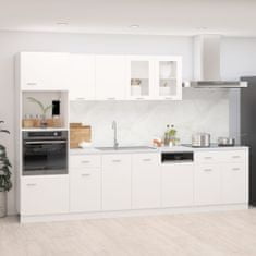 Petromila vidaXL 7-dielna sada kuchynských skriniek biela kompozitné drevo