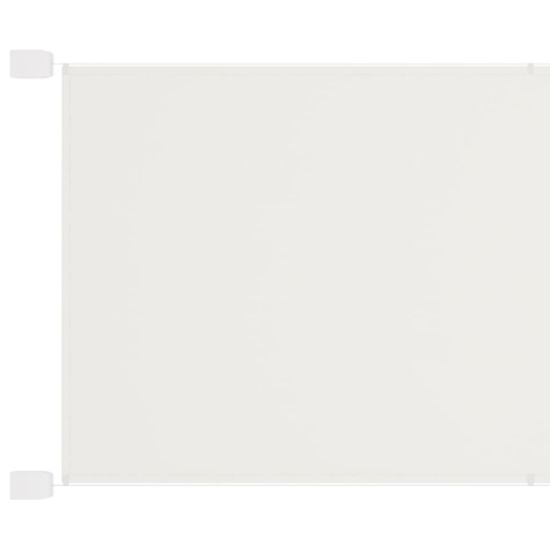 Vidaxl Vertikálna markíza biela 250x270 cm oxfordská látka