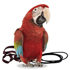 Parrotclub Traky pre papagáje a vtáky XL čierne