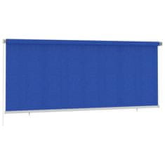 Vidaxl Vonkajšia zatemňovacia roleta 350x140 cm modrá HDPE