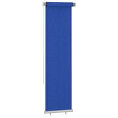 Vidaxl Vonkajšia zatemňovacia roleta 60x230 cm modrá HDPE