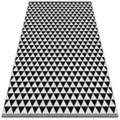 kobercomat.sk Vnútorné vinylový koberec trojuholníky vzor 100x150 cm 