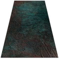 kobercomat.sk vinylový koberec Zelená hnedá betónová 140x210 cm 