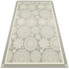 kobercomat.sk Vinylový koberec pre domácnosť kvetinové mandaly 150x225 cm 