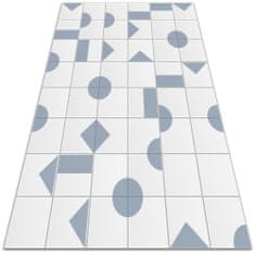kobercomat.sk vinylový koberec geometrické tvary 120x180 cm 