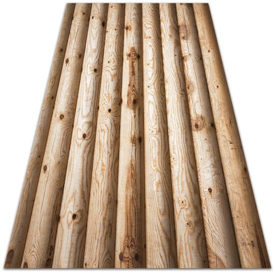 kobercomat.sk Vinylový koberec pre domácnosť drevené trámy
