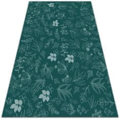 kobercomat.sk Vinylový koberec pre domácnosť botanickej kvety 150x225 cm 