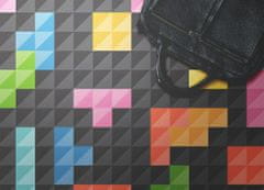 kobercomat.sk Vnútorné vinylový koberec tetris kocky 140x210 cm 