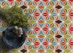 kobercomat.sk vinylový koberec abstrakt kaleidoskop 100x150 cm 