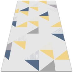 kobercomat.sk vinylový koberec geometrické trojuholníky 120x180 cm 