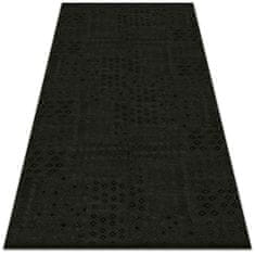 kobercomat.sk Vinylový koberec pre domácnosť dark textúry 140x210 cm 