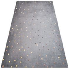 kobercomat.sk Vonkajší koberec na terasu zlaté bodky 120x180 cm 