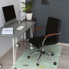 kobercomat.sk Podložka pod kancelársku stoličku škandinávsky dizajn 120x90 cm 2 cm 