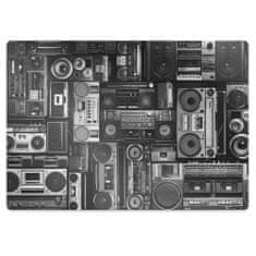 kobercomat.sk Ochranná podložka pod stoličku Stará škola BoomBox 140x100 cm 2 cm 