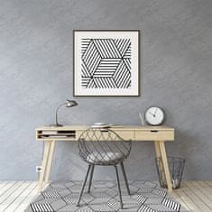 kobercomat.sk Podložka pod stoličku geometrické ilúzie 140x100 cm 2 cm 