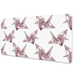 kobercomat.sk Veľká ochranná podložka na stôl origami vtáky 120x60 cm 