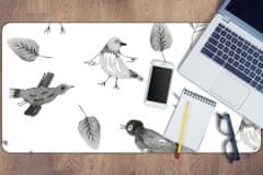 kobercomat.sk Podložka na písací stôl ťahané vtáky 100x50 cm 