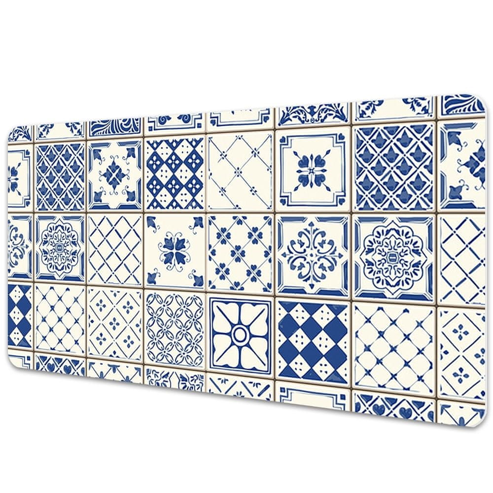 kobercomat.sk Pracovná podložka s obrázkom azulejos dlaždice 90x45 cm 