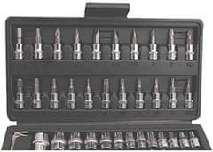 XLtools Gola sada 1/4", 46-dielna, hlavice 6-14 mm, XL-TOOLS