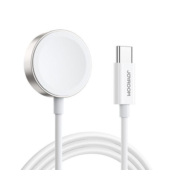 Joyroom Magnetic bezdrôtová nabíjačka na Apple Watch USB-C 2.5W, biela