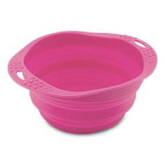 Miska pre psa, cestovné, BecoBowl Travel-pink L, EKO