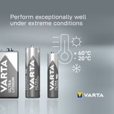 VARTA Batérie Lithium 9V 6122301401