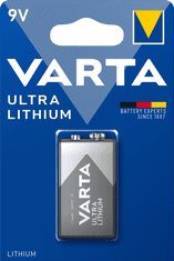 VARTA Batérie Lithium 9V 6122301401