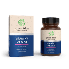 GREEN IDEA VITAMÍNY D3 a K2