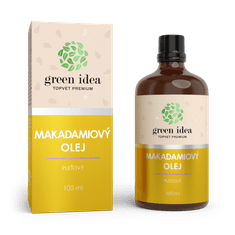 Green Idea Makadamiový olej na tvár 100 ml