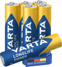 VARTA Batérie Longlife Power 4 + 2 AAA 4903121436