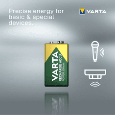 VARTA Nabíjacie batérie Power 1 9V 200 mAh R2U 56722101401