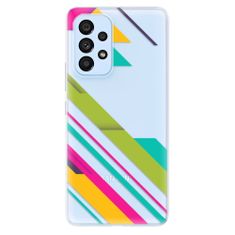 iSaprio Silikónové puzdro - Color Stripes 03 pre Samsung Galaxy A53 5G