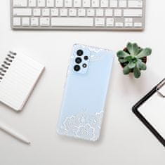 iSaprio Silikónové puzdro - White Lace 02 pre Samsung Galaxy A53 5G