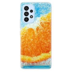 iSaprio Silikónové puzdro - Orange Water pre Samsung Galaxy A53 5G