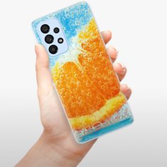 iSaprio Silikónové puzdro - Orange Water pre Samsung Galaxy A53 5G