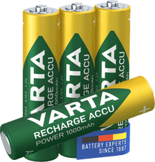 Nabíjacie batérie Power 3 + 1 AAA 1000 mAh R2U 5703301494