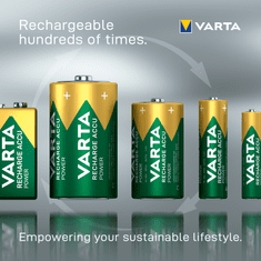 VARTA Nabíjacie batérie Power 3 + 1 AAA 1000 mAh R2U 5703301494