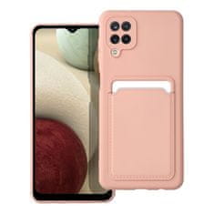 FORCELL Puzdro / obal pre Samsung Galaxy A12 ružové Forcell CARD CASE