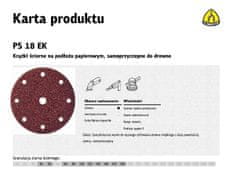 shumee KLINGSPOR SAMOLEPIACI BRÚSNY KOTÚČ 150mm PS18EK gr.100 GLS1 /50 ks.