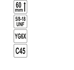 YATO Yato Univerzálna píla na otvory Tct 76Mm 5/8"