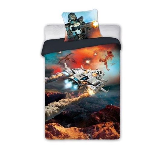 FARO Textil Bavlnená posteľná bielizeň Gamer 019 - 140x200 cm