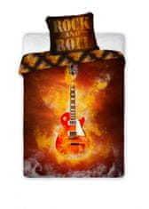 FARO Textil Bavlnená posteľná bielizeň Gitara 160x200 cm