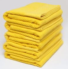 FARO Textil Bavlnený uterák Bolero 50x90 cm žltý