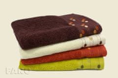 FARO Textil Bavlnený uterák Montana 50x90 cm hnedý