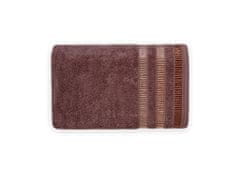 FARO Textil Bavlnený uterák Sagitta 70x140 cm čokoládový