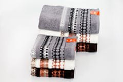 FARO Textil Bavlnený uterák Silver 70x140 cm krémový