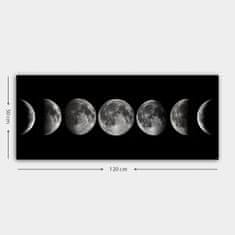 Hanah Home Obraz Fázy mesiaca 120x50 cm