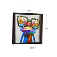 Hanah Home Obraz Frog 33x33 cm