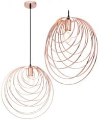 Tutumi Stropné svietidlo Geometric II rose gold