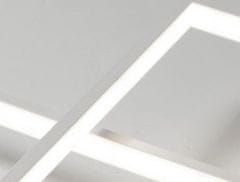 Tutumi Stropné svietidlo LED Rectangle + ovládač biele